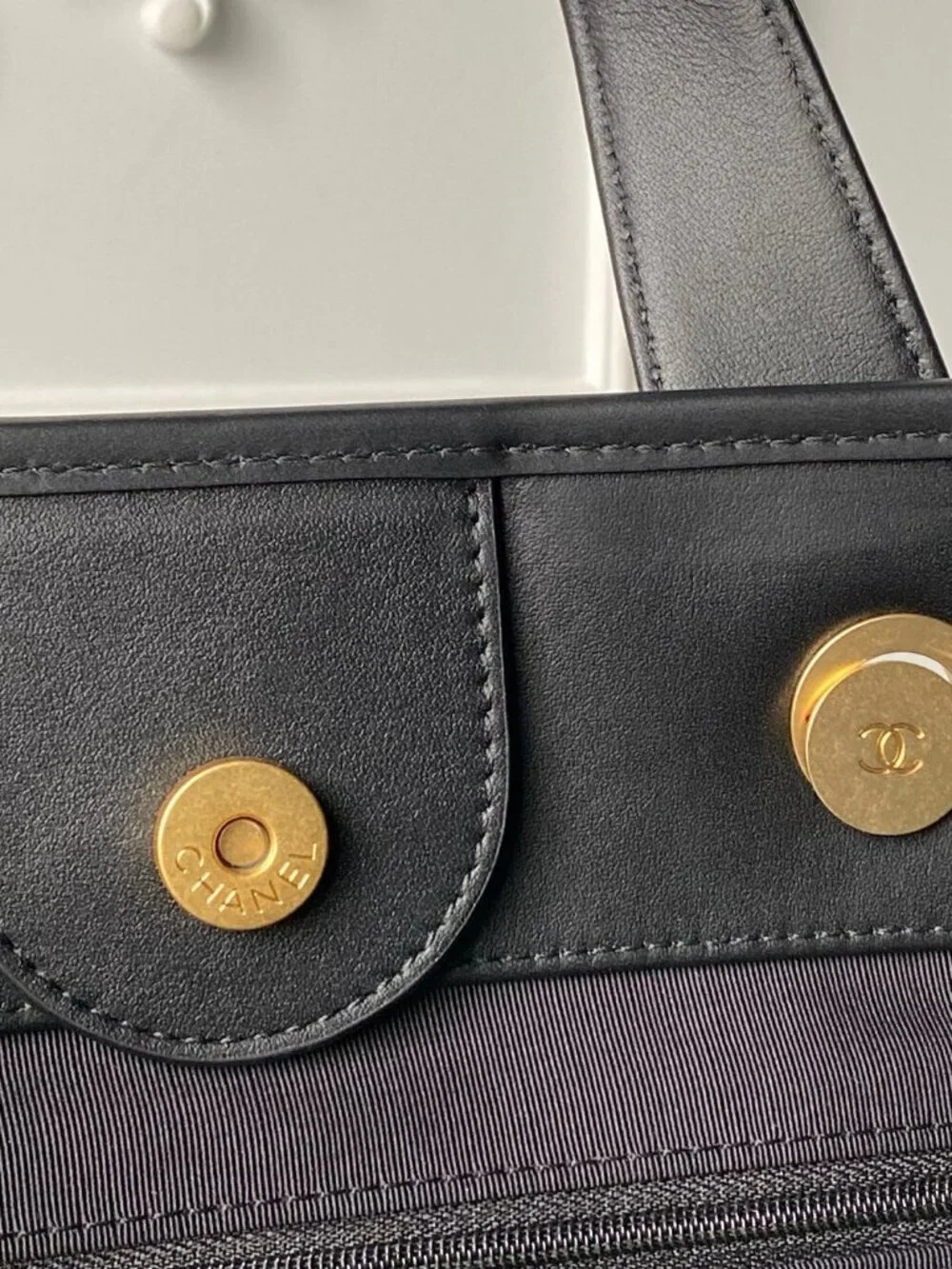 Chanel 26C Denim Shopping Bag